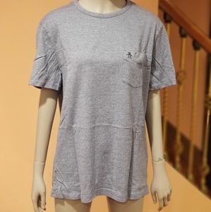 Men's penguin blue t-shirt large